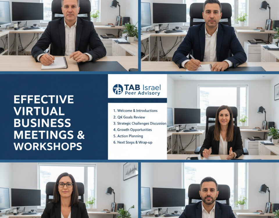 Tips for Effective Virtual Meetings and Workshops | TAB Israel