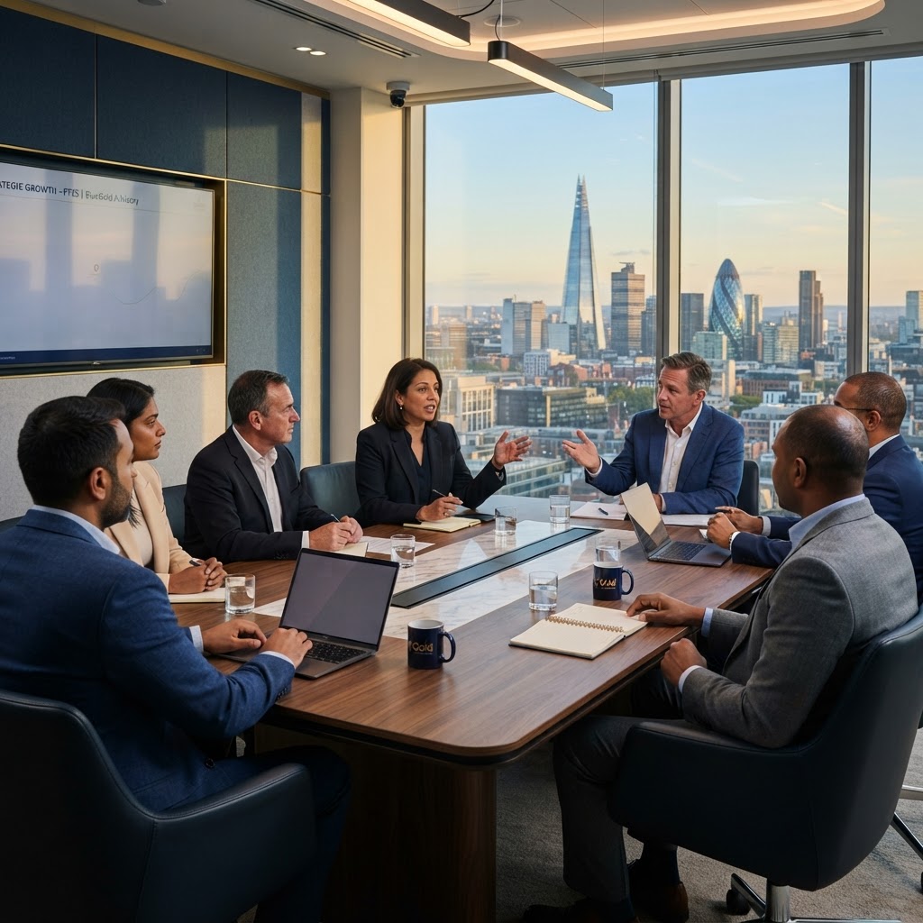 TAB Israel advisory board meeting with executives around a conference table